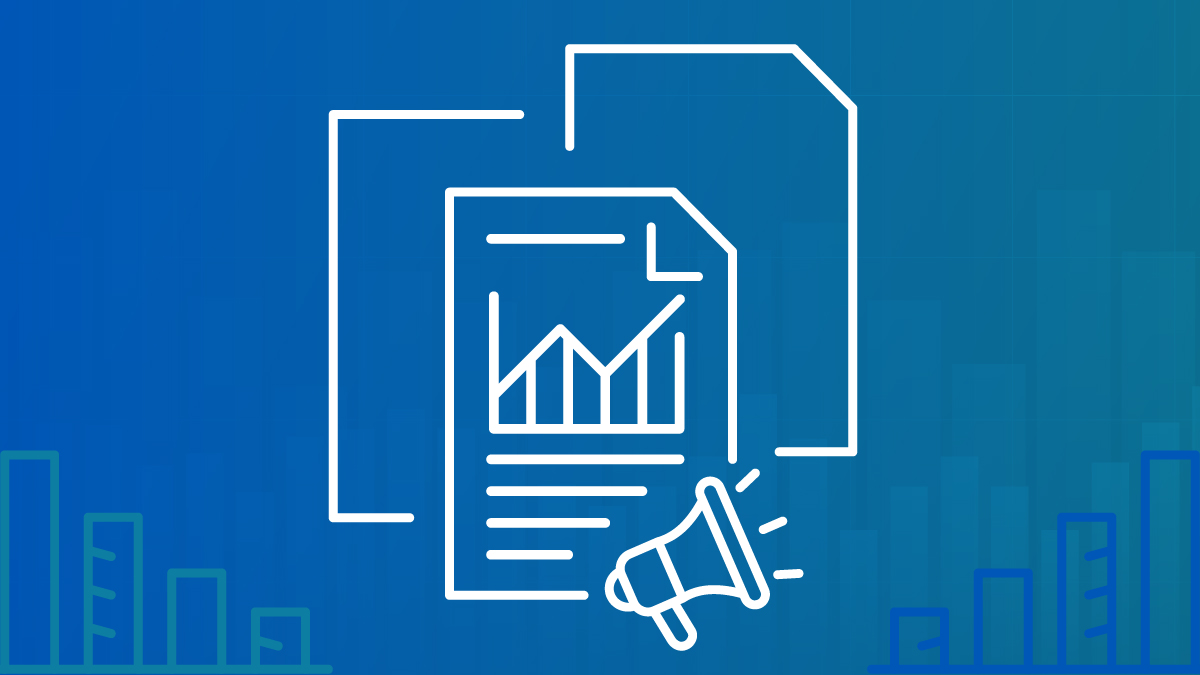 papers with megaphone