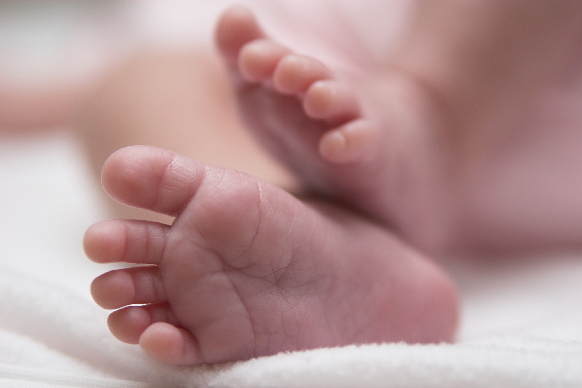 Image of a baby's feet