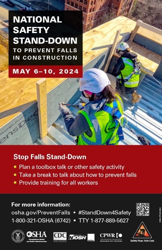Stop Falls Stand-Down poster