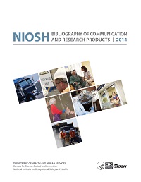 2015-112.jpg NIOSH Bibliography of Communication and Research Products 2014 Cover