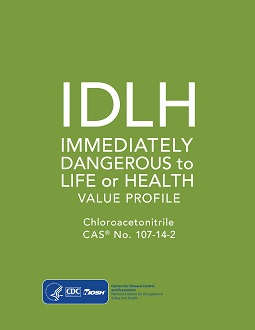 FY17_IDLH_Chloroacetonitrile_2017-201 Cover Shot of IDLH Chloroacetonitrile 2017-201
