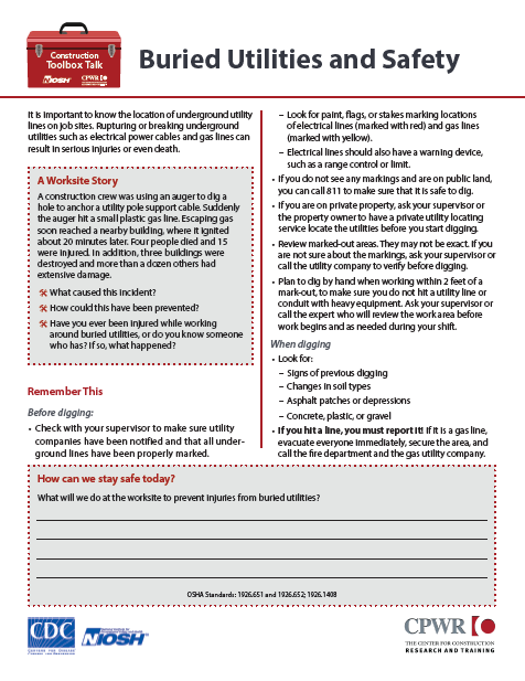 Buried Utilities Safety	2022-139