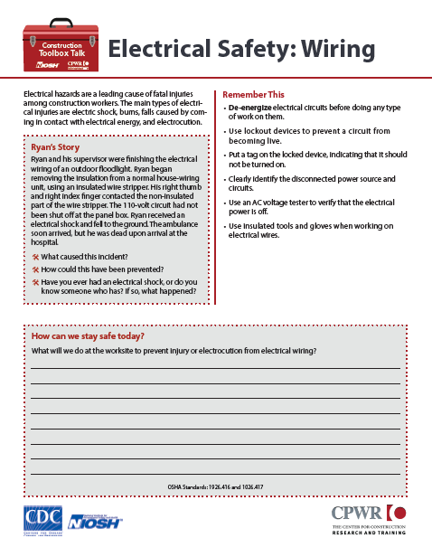 Electrical Safety: Wiring	2022-142