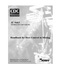 Image of publication Handbook for Dust Control in Mining