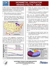 Image of publication Nonmetal Operator Mining Facts - 2004