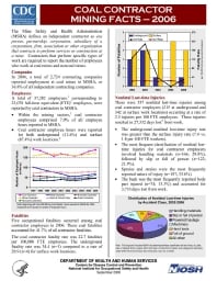 Image of publication Coal Contractor Mining Facts - 2006