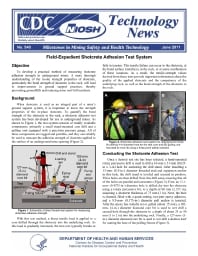 Image of publication Technology News 540 - Field-Expedient Shotcrete Adhesion Test System