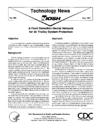 Image of publication Technology News 456 - A Fault Detection Neural Network for DC Trolley System Protection