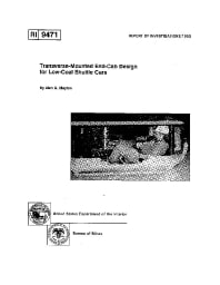 Image of publication Transverse-Mounted End-Cab Design for Low-Coal Shuttle Cars