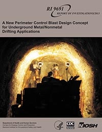 A New Perimeter Control Blast Design Concept for Underground Metal/Nonmetal Drifting Applications