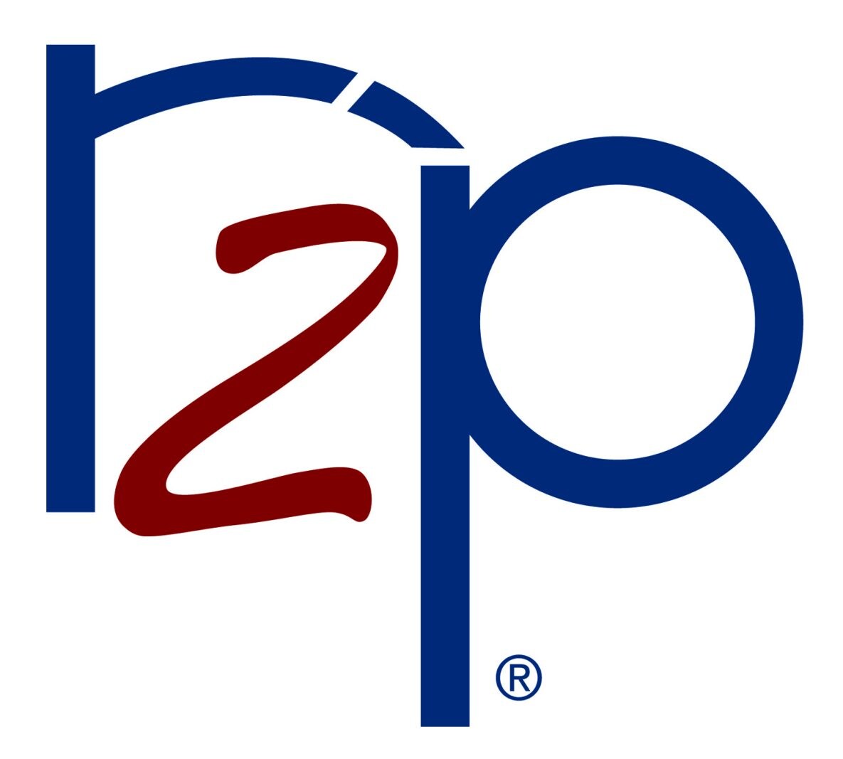 Logo image that says r2p