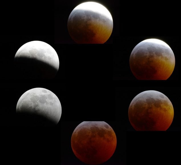 super blood wolf moon eclipse composite