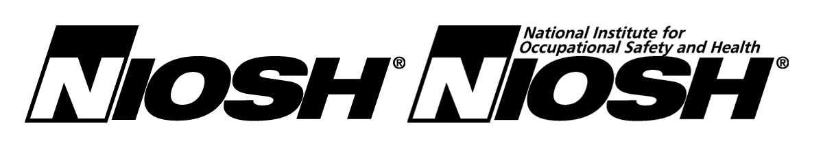 NIOSH stylized logo with and without text