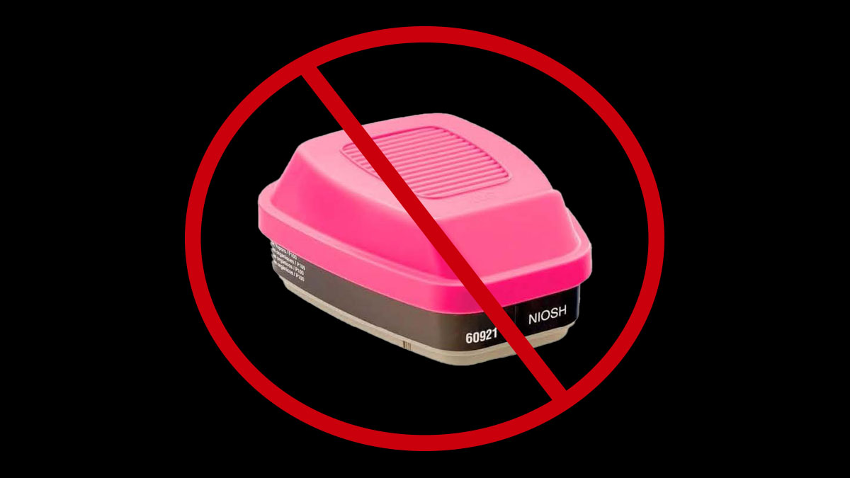 Example of a counterfeit cartridge