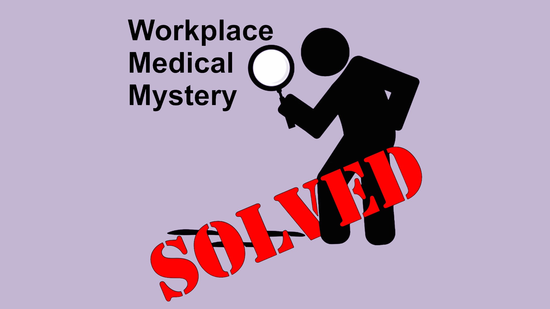 Workplace medical mystery logo