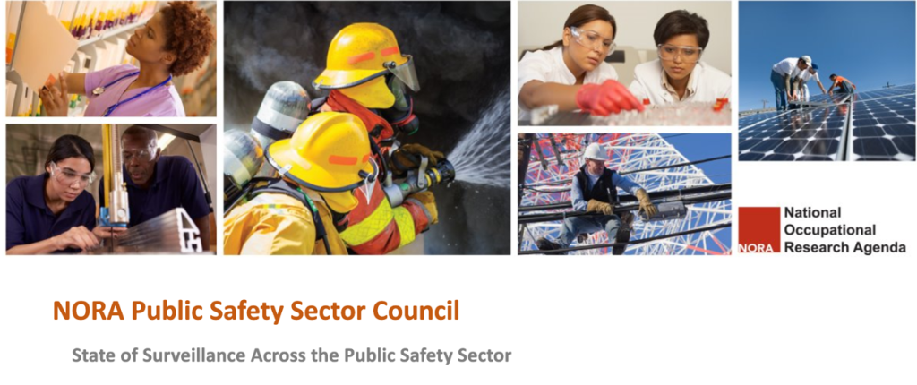 Photo of workers in the public safety sector