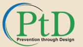 Image that says "PtD Prevention Through Design"