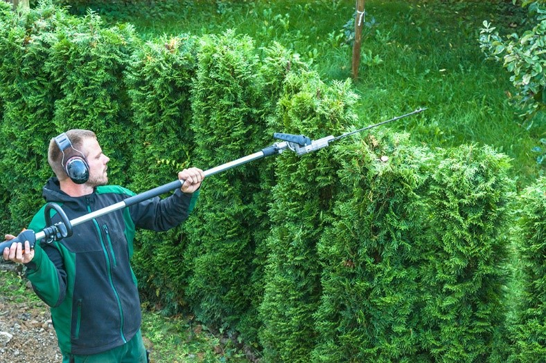 landscape worker