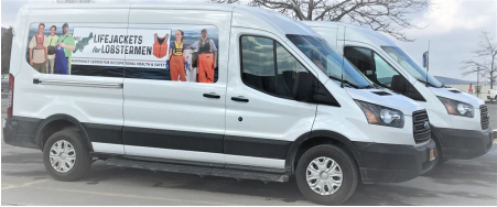 Lifejackets for Lobstermen van