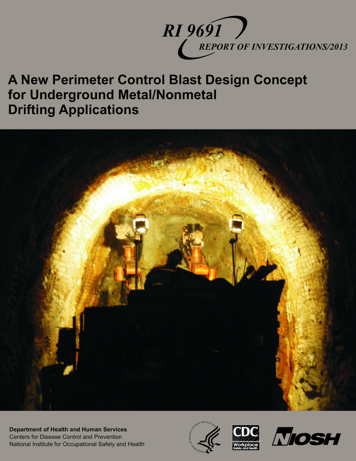 A New Perimeter Control Blast Design Concept for Underground Metal/nonmetal Drifting Applications