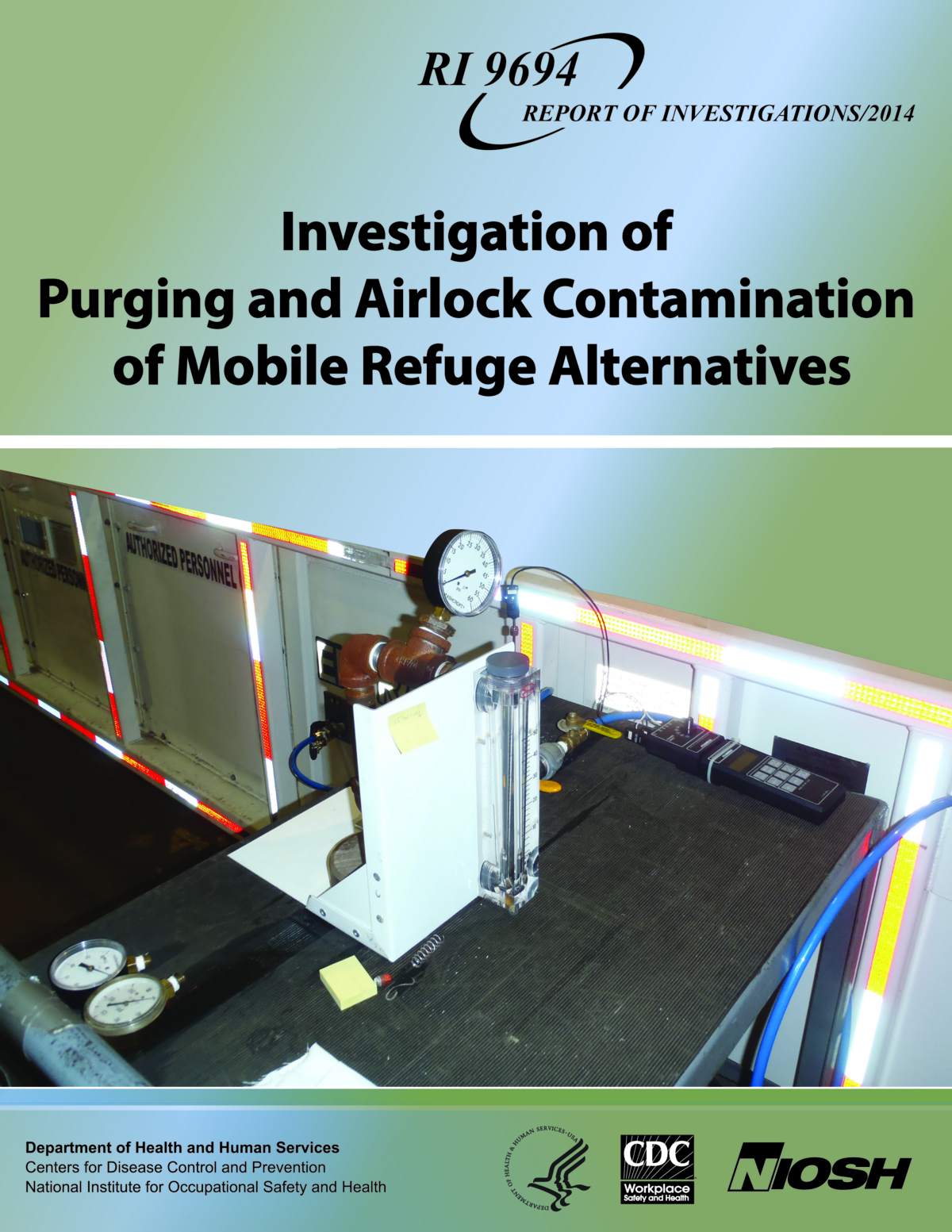 Investigation of Purging and Airlock Contamination of Mobile Refuge Alternatives