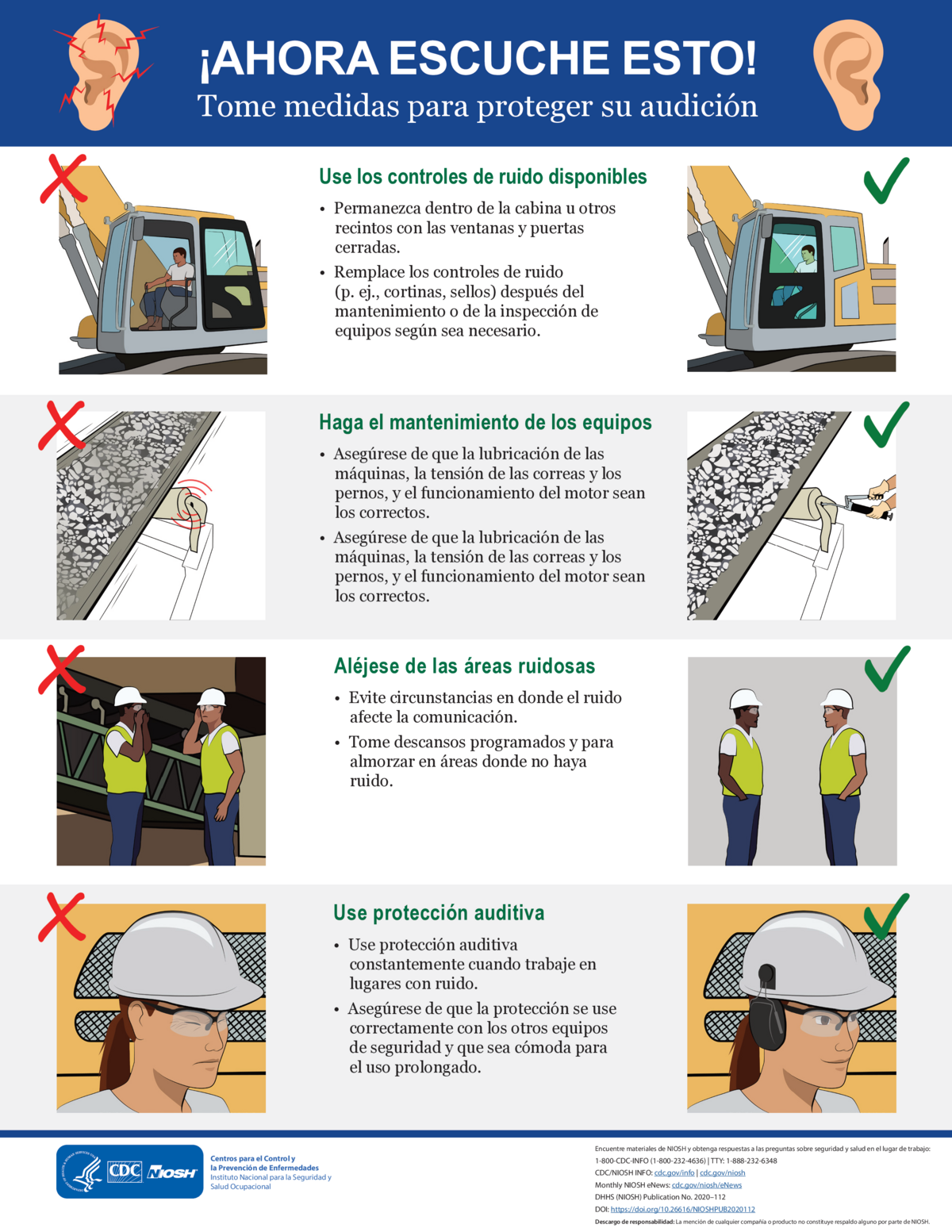 &iexcl;Ahora escuche esto! Tome medidas para proteger su audici&oacute;n