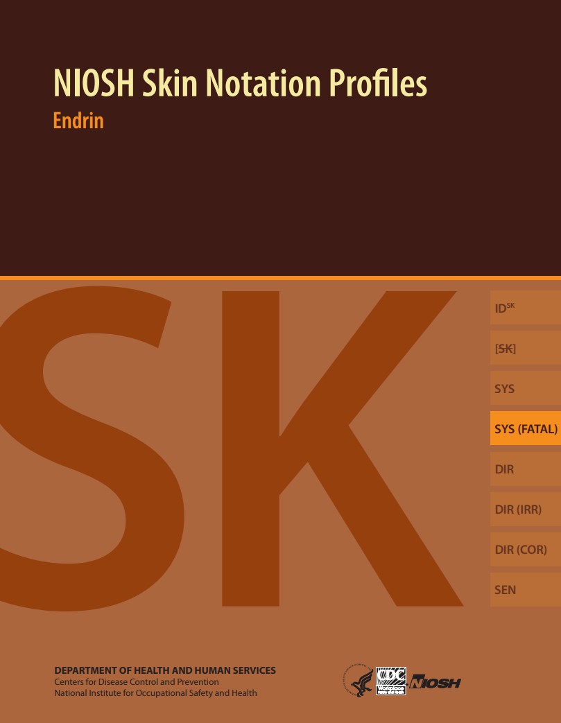 NIOSH Skin Notation Profiles: Endrin