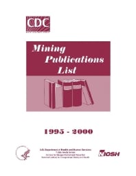 Cdc Mining Mining Publications List Niosh