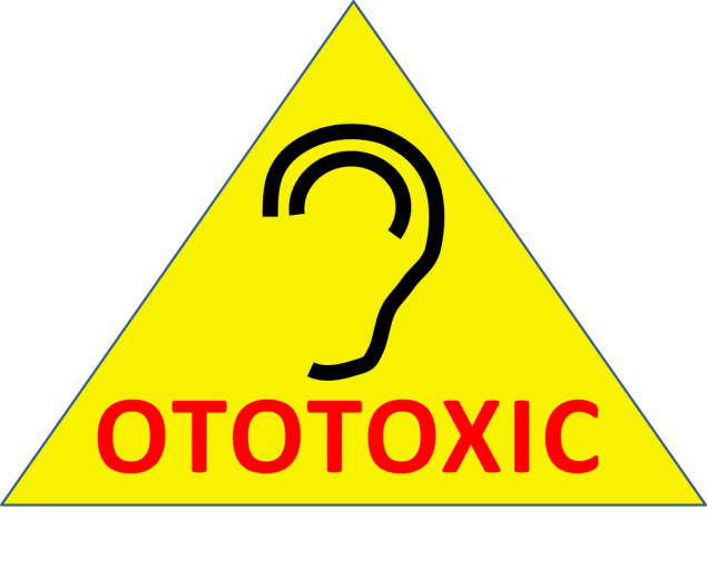 ototoxic chemical sign