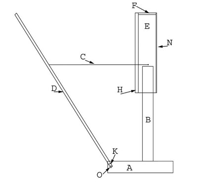 Figure 1(b): Side view of Ventilated headboard (canopy not shown)