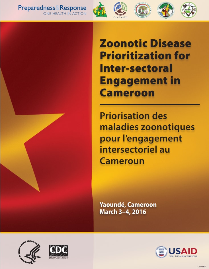 Small image of first page of Preparedness & Response Zoonotic Disease Prioritization for Inter-sectoral Engagement in Cameroon