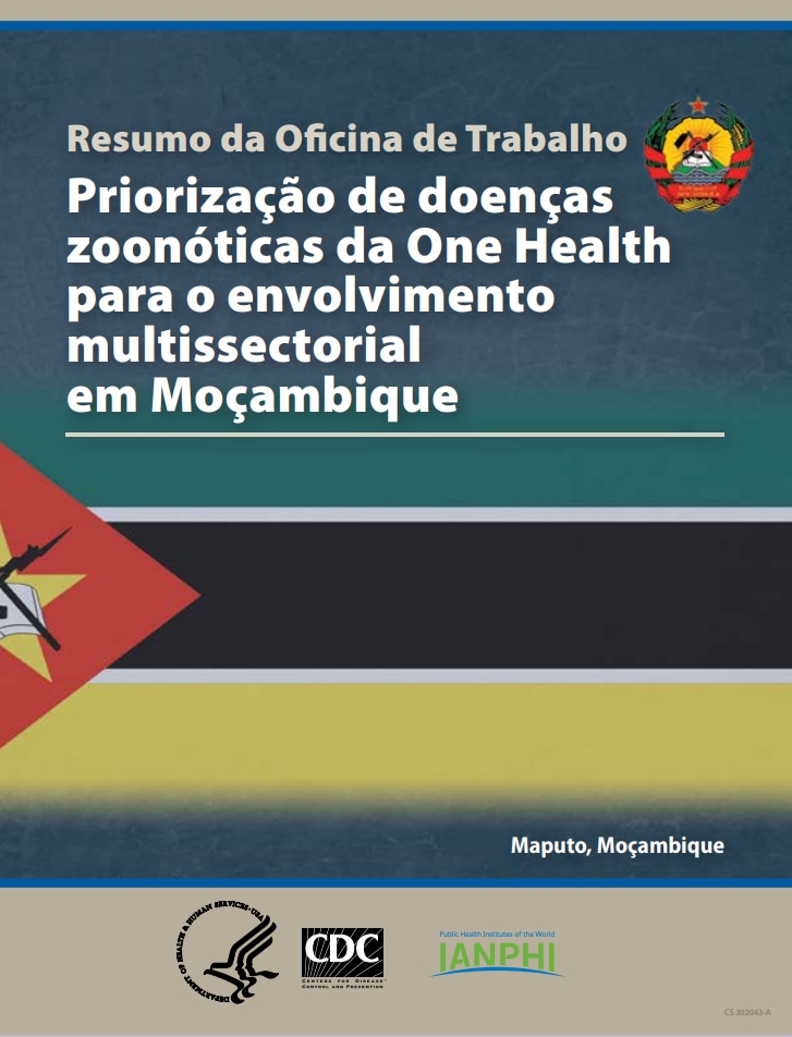 Small image of first page of Workshop Summary: One Health Zoonotic Disease Prioritization for Multisectoral Engagement in Mozambique-Portuguese.