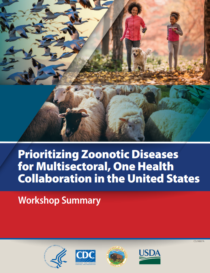 Small image of first page of Workshop Summary: Prioritizing Zoonotic Diseases for Multisectoral, One Health Collaboration in the United States.