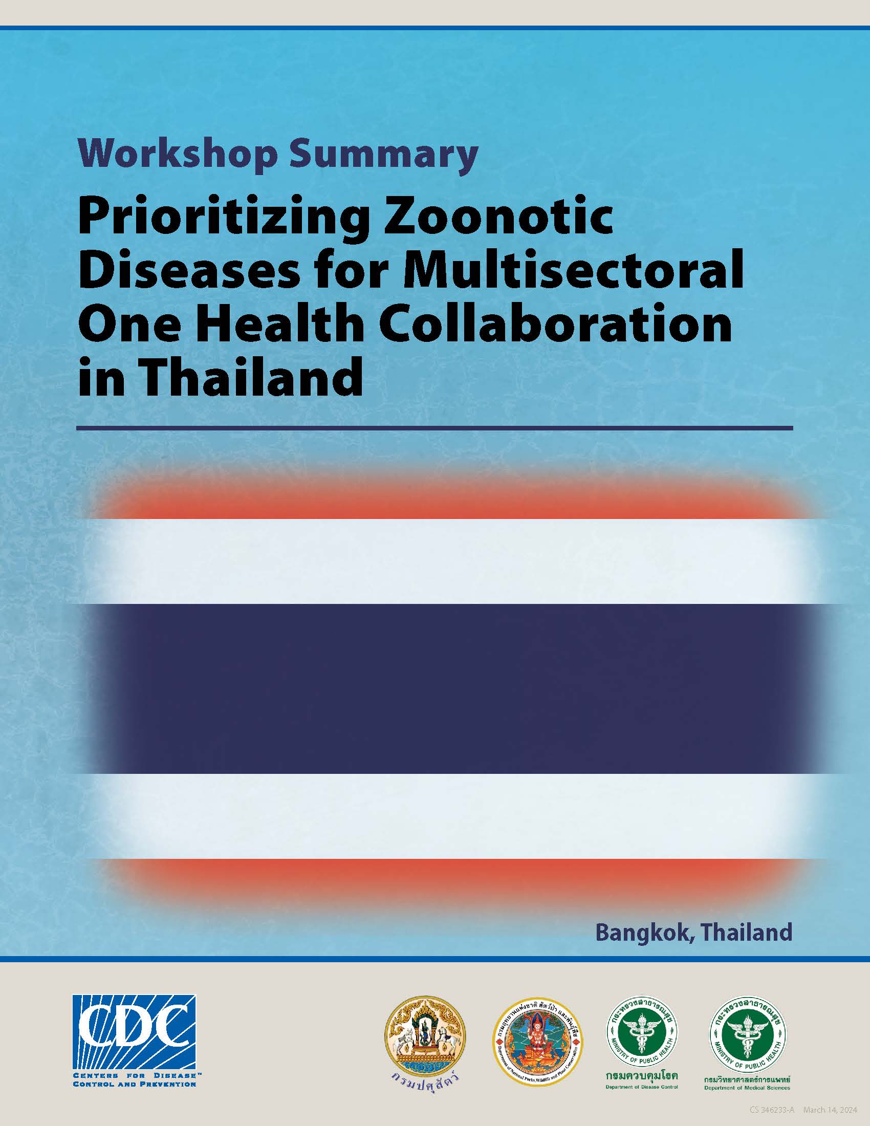 thumbnail: workshop summary one health zoonotic disease prioritization & one health systems mapping and analysis resource toolkit™ for multisectoral engagement in thailand