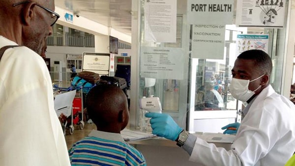 Ebola health care workers in DRC