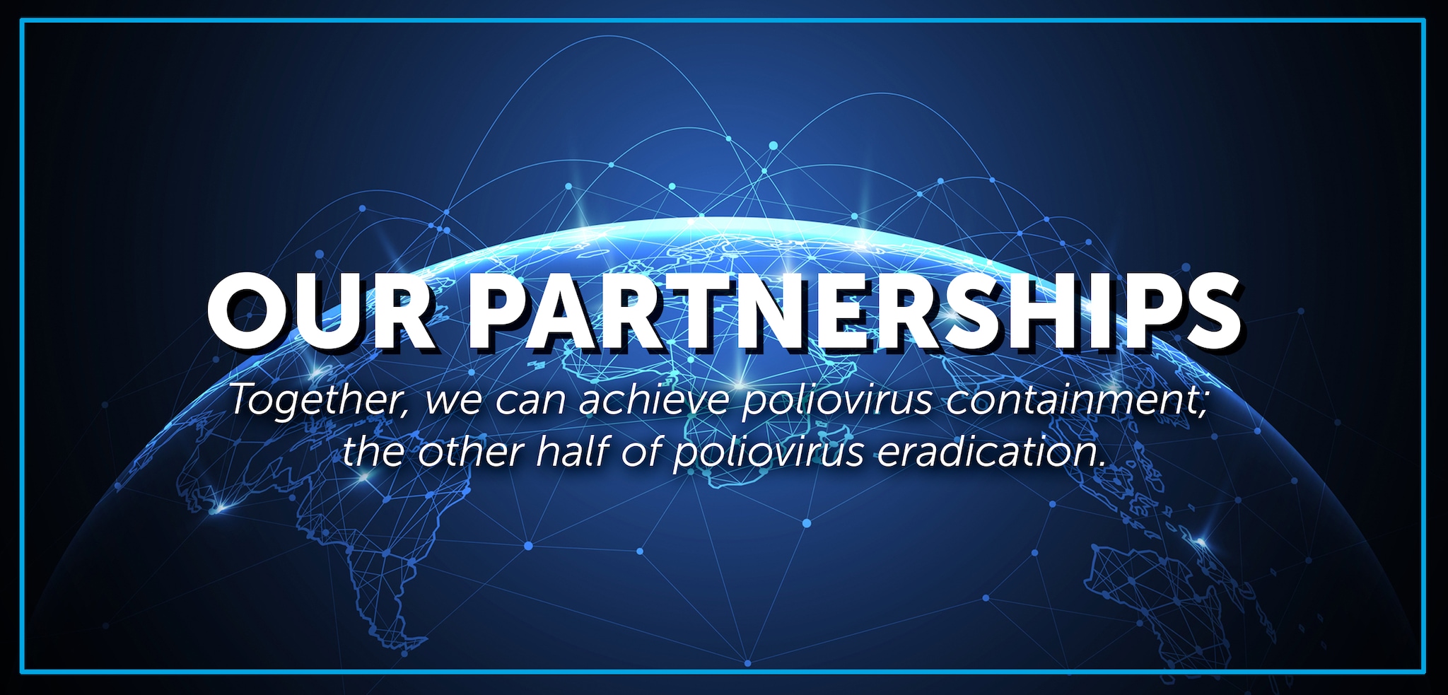 poliovirus international partnerships banner