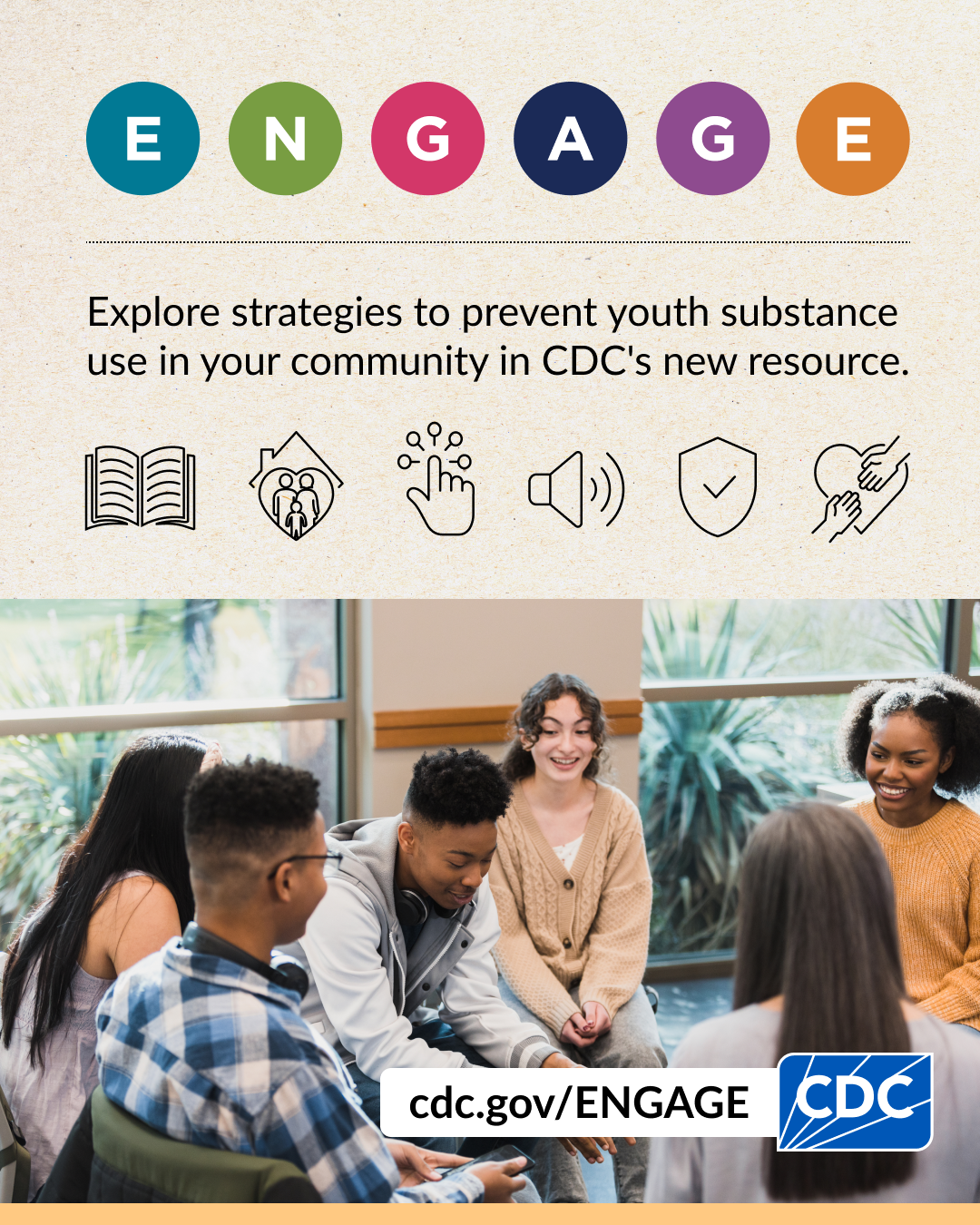 ENGAGE: Evidence-base strategies to prevent youth substance use