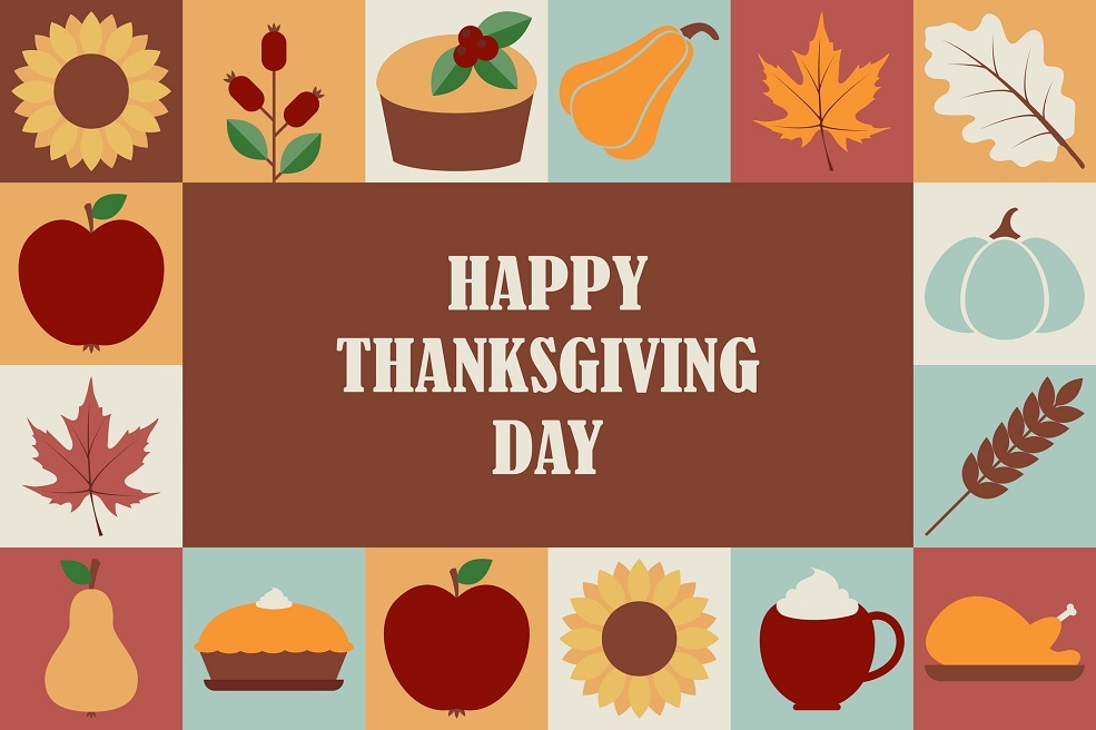 Happy Thanksgiving Day. Happy Holidays From PCD!