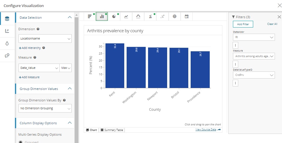 visualization example 1 screen shot