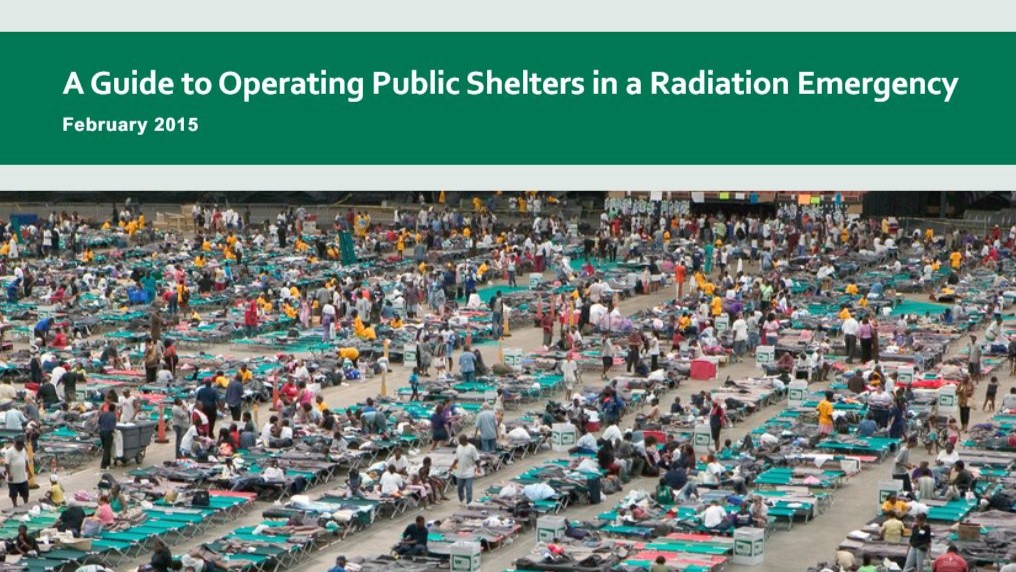 a guide to operating public shelters in a radiation emergency