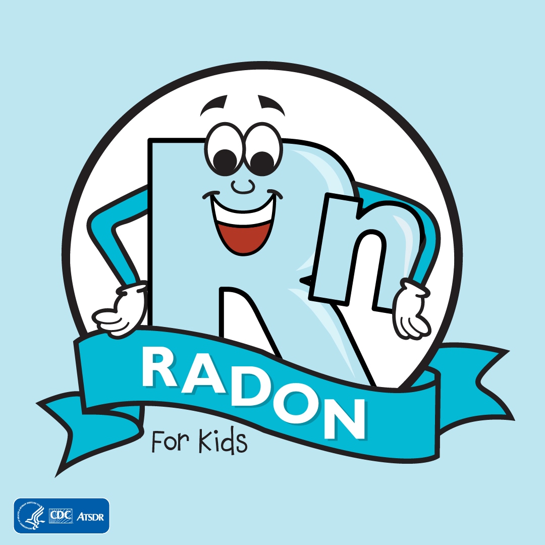 Cover of the Radon Activity Book for Kids
