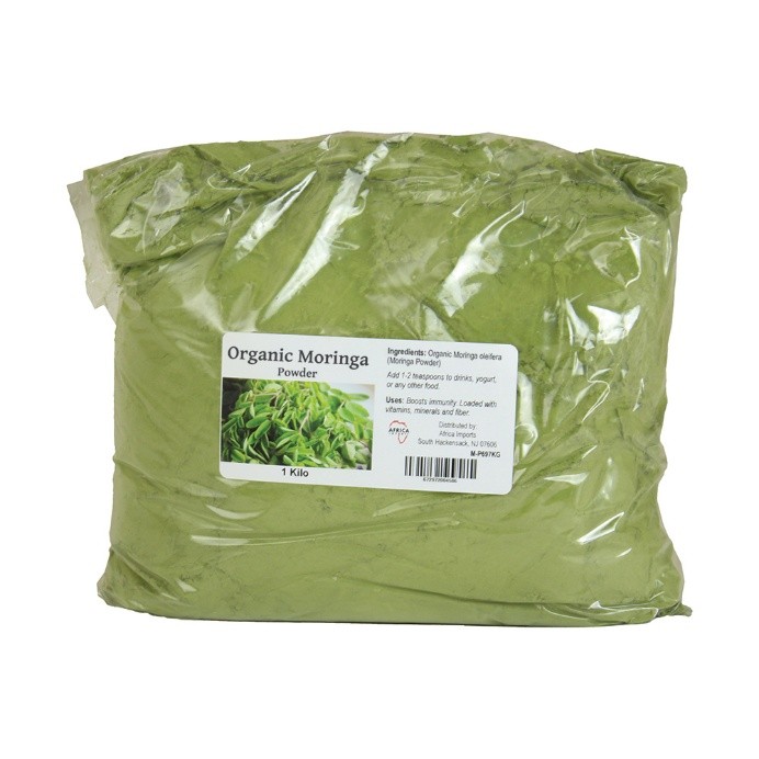 Africa Imports Organic Moringa Leaf Powder