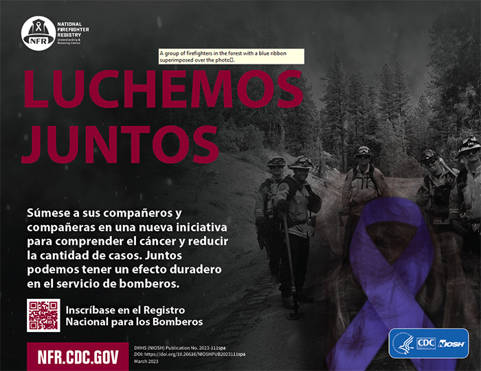 DHHS (NIOSH) publicación N.º 2023-111, NFR Luchemos juntos: bomberos que combaten incendios forestales 1 DHHS (NIOSH) publicación N.º 2023-111, NFR Luchemos juntos: bomberos que combaten incendios forestales 1