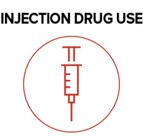 LSHT web buttons INJECTION DRUG USE