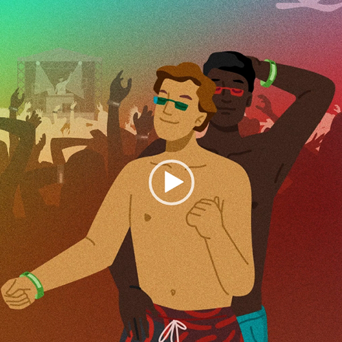 Video illustration of two people dancing.