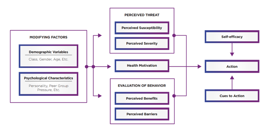 The health belief model.