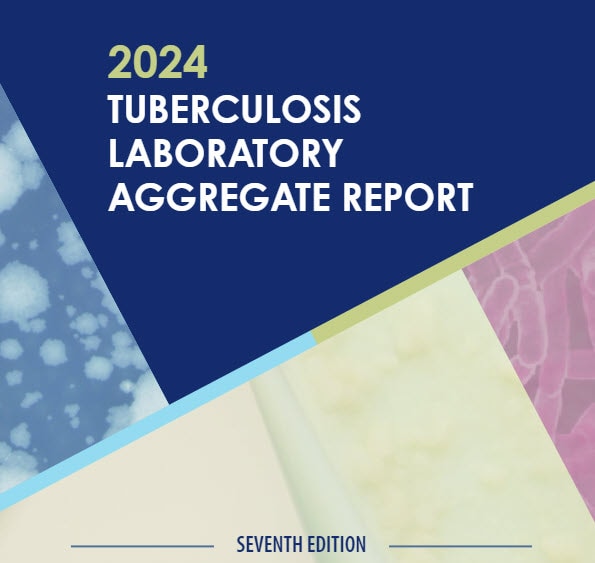 Front cover of 2024 Tuberculosis Laboratory Aggregate Report