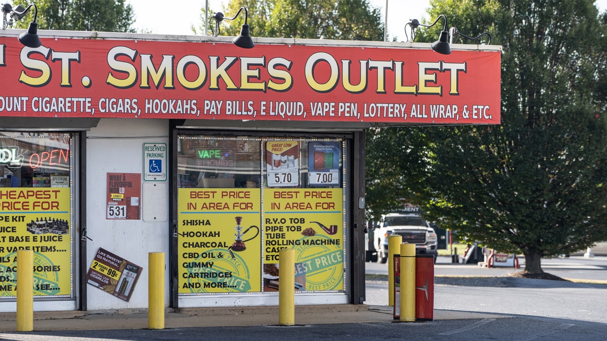 image of a smoke shop