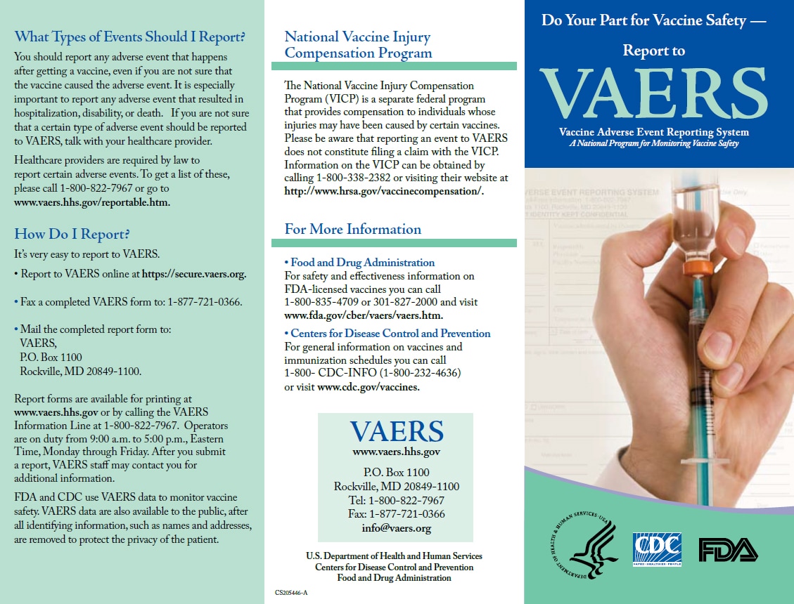 About the Vaccine Adverse Event Reporting System (VAERS) | Vaccine ...