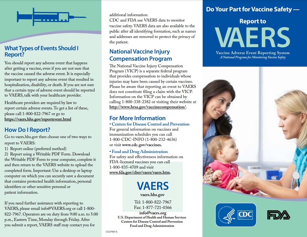 VAERS Brochure Thumb Image